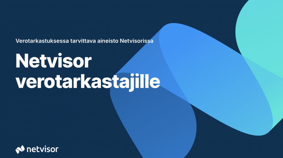 Netvisor verotarkastajille opas