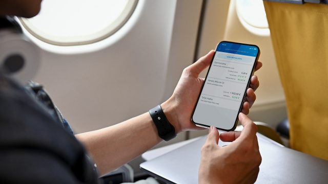 Matkalasku Netvisor mobiilissa