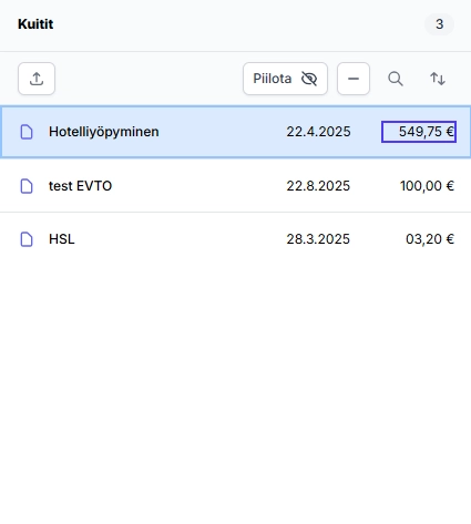 Kuittien käsittely Netvisor Prossa