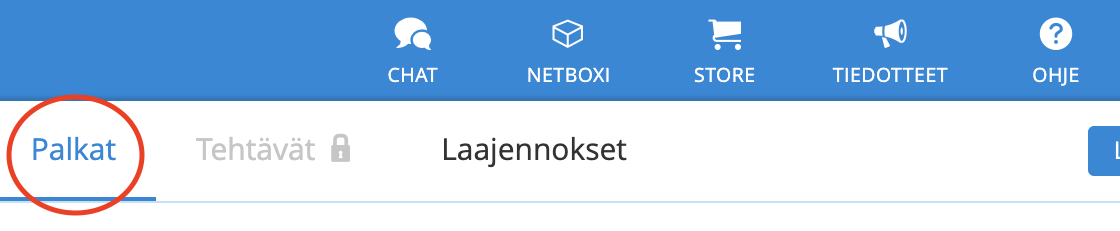 Netvisor Palkat käyttöönotto