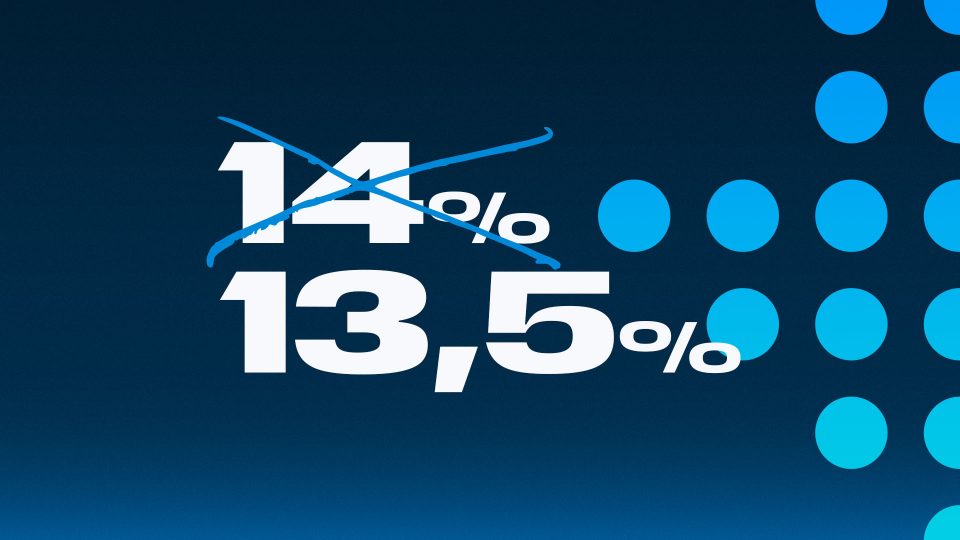 ALV-muutos 14 -> 13,5