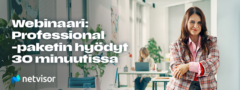Webinaari: Professional-paketin hyödyt 30 minuutissa