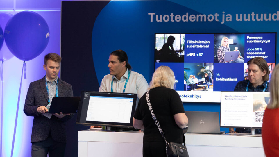 Netvisorin tuotekehitys mukana BetterTogether'25-tapahtumassa.