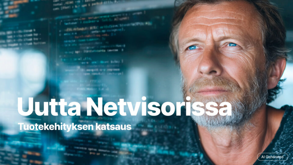 Netvisorin tuotekehityksen uutisia